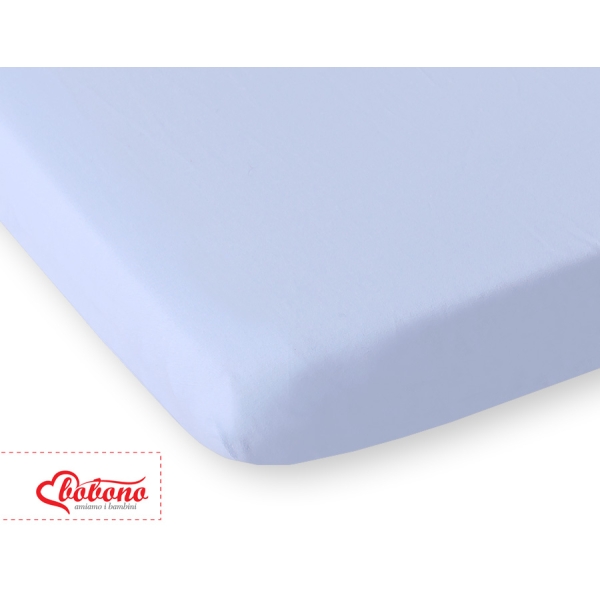 Hoeslaken van Katoen voor Ledikant 120x60 cm Blauw