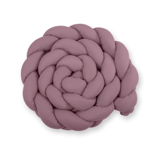 Hoofdbeschermer Gevlochten 360cm Ledikant Pastelviolet