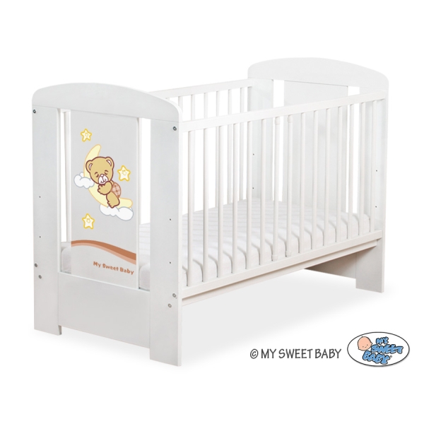 Kinderbed 120x60 cm - Good Night Wit Welterusten