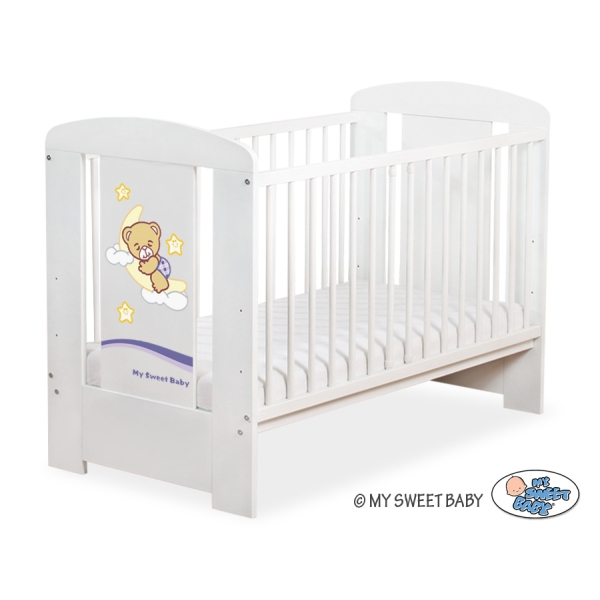 Kinderbed 120x60 cm - Good Night Wit Welterusten