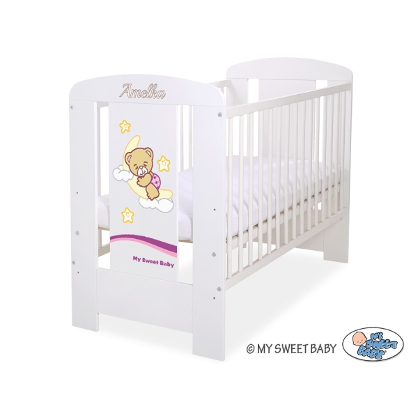 Kinderbed 120x60 cm - Good Night Wit Welterusten