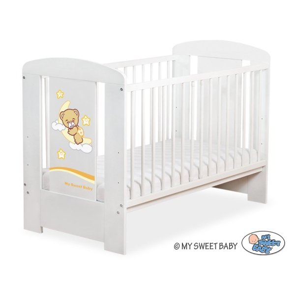 Kinderbed 120x60 cm - Good Night Wit Welterusten