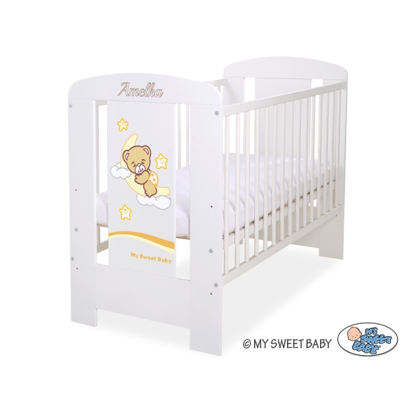 Kinderbed 120x60 cm - Good Night Wit Welterusten