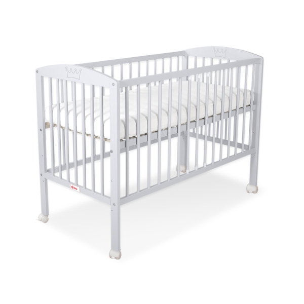 Kinderbed 120x60 cm -   Grijs