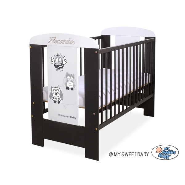 Kinderbed 120x60 cm - Owls Bigi Zibi & Adele Bruin Gelukkige Uilen