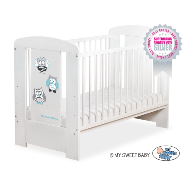 Kinderbed 120x60 cm - Owls Bigi Zibi & Adele Gelukkige Uilen