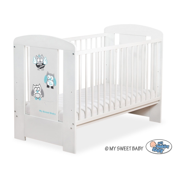 Kinderbed 120x60 cm - Owls Bigi Zibi & Adele Gelukkige Uilen