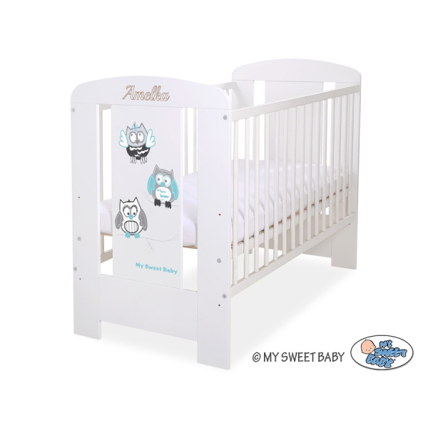 Kinderbed 120x60 cm - Owls Bigi Zibi & Adele Gelukkige Uilen