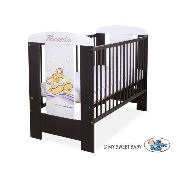 Kinderbed 120x60 cm - Tedy Bear Barnaba Bruin Teddy Bear Branaba