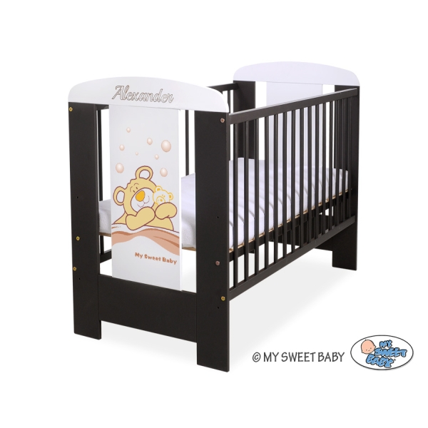 Kinderbed 120x60 cm - Tedy Bear Barnaba Bruin Teddy Bear Branaba