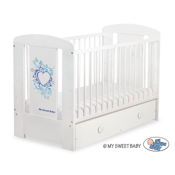 Kinderbed met Lade 120x60 cm - Chic MAXI