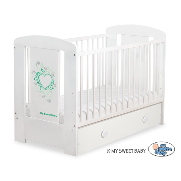 Kinderbed met Lade 120x60 cm - Chic MAXI