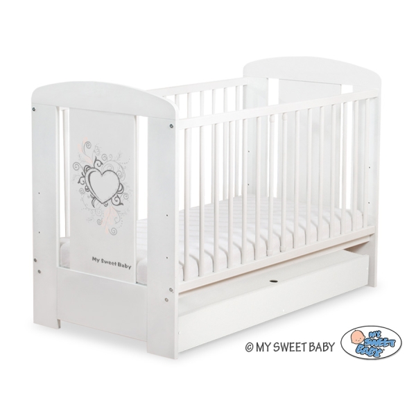 Kinderbed met Lade 120x60 cm - Chic STANDARD