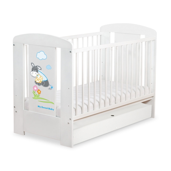 Kinderbed met Lade 120x60 cm - Donkey Luca STANDARD Ezel Luca