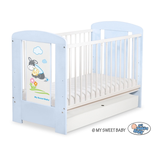 Kinderbed met Lade 120x60 cm - Donkey Luca STANDARD Ezel Luca