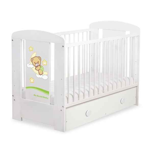 Kinderbed  met Lade 120x60 cm - Good Night MAXI Welterusten