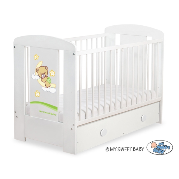 Kinderbed  met Lade 120x60 cm - Good Night MAXI Welterusten