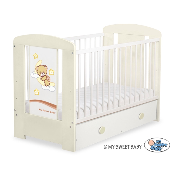 Kinderbed  met Lade 120x60 cm - Good Night MAXI Welterusten