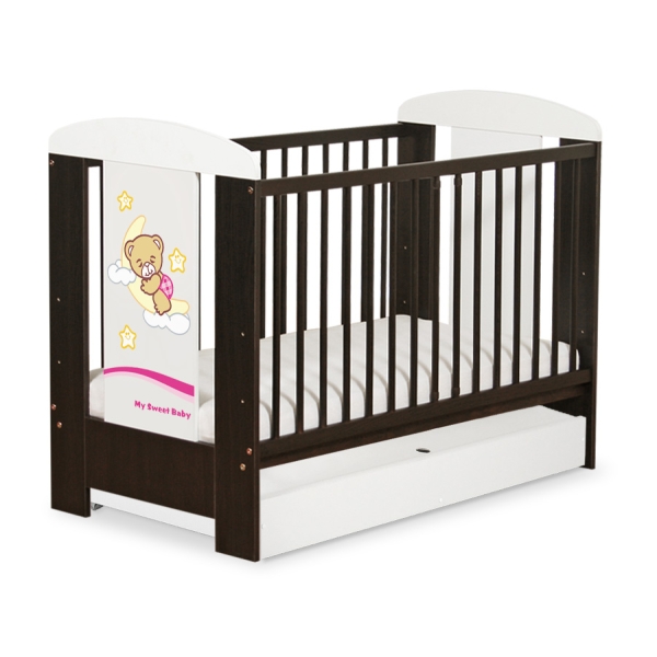 Kinderbed  met Lade 120x60 cm - Good Night STANDARD Welterusten