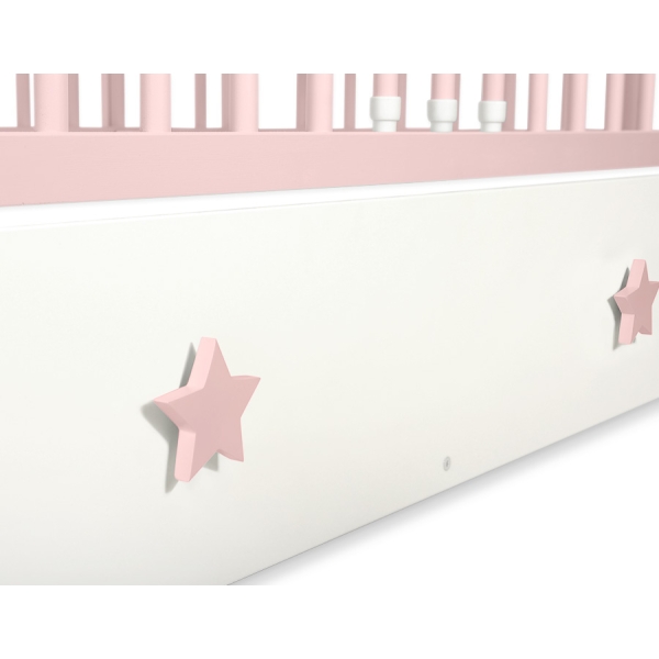 Kinderbed met Lade 120x60 cm - Sterren MAXI Sterren