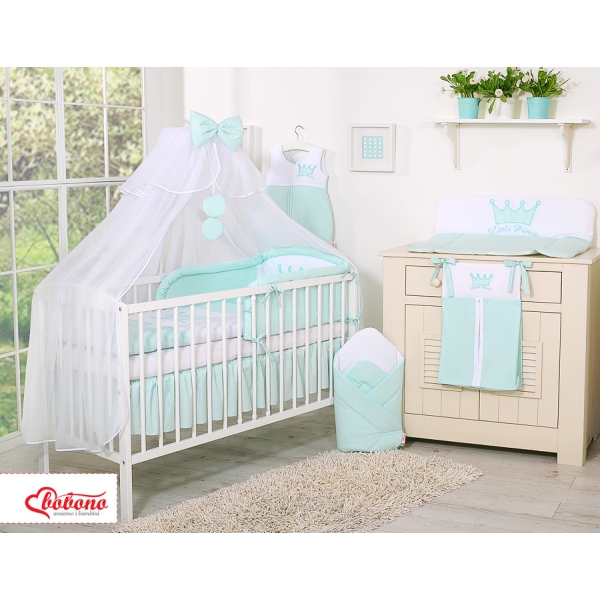 Klamboe van Tule voor Ledikant -  Mint Sifonki Little Prince Princess
