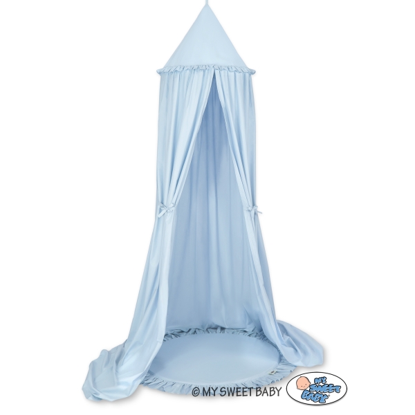 Klamboesluier met Speelmat voor Kinderkamer Blauw