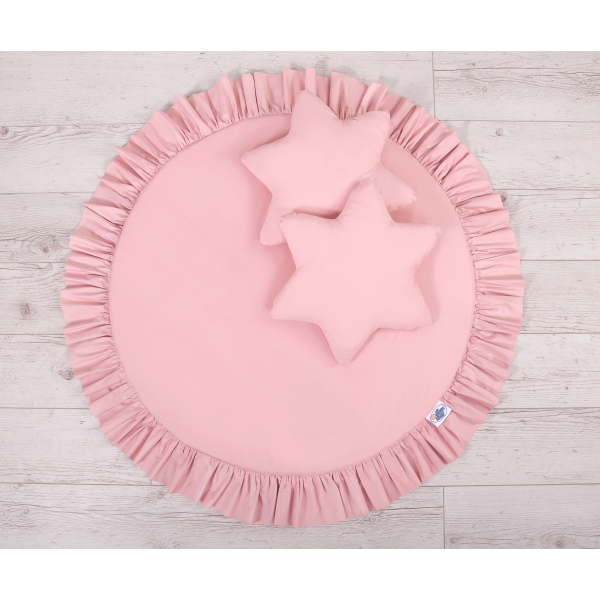 Klamboesluier Speelmat 2-delige Kussenset  voor Kinderkamer Stofroze