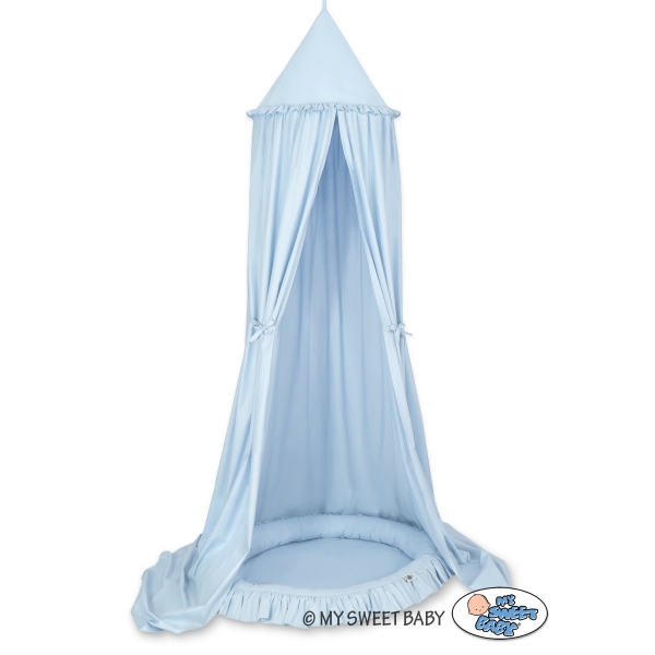 Klamboesluier voor Kinderkamer + Nest Blauw