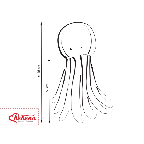 Knuffelige Octopus met Rammelaar Groen