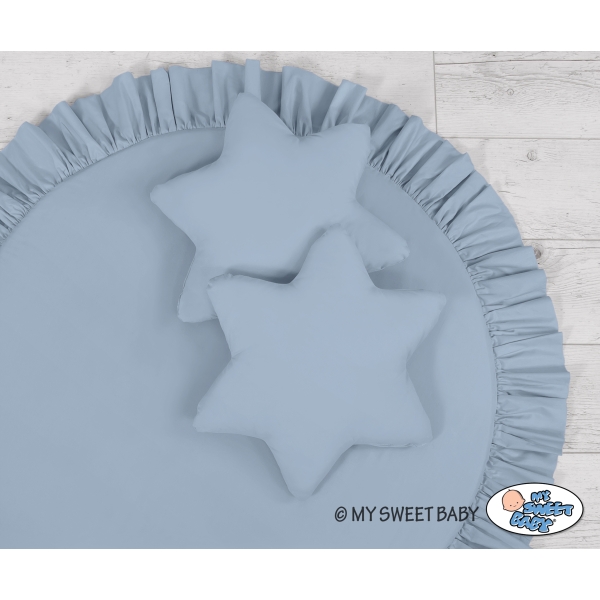 Kussen  voor Klamboesluier Pastelblauw
