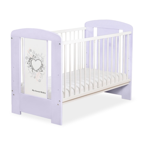 Ledikant Lila 120x60cm met Matras