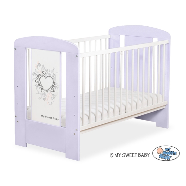 Ledikantje Lila 60x120cm met Matras Koko