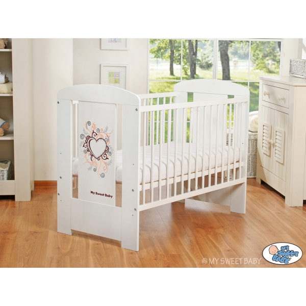 Ledikant 120x60 cm - Chic Wit