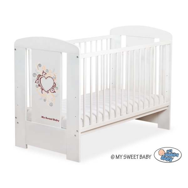 Ledikant 120x60 cm - Chic Wit
