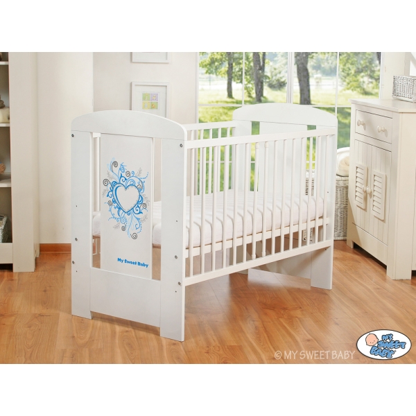 Ledikant 120x60 cm - Chic Wit
