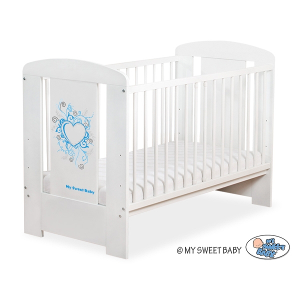Ledikant 120x60 cm - Chic Wit
