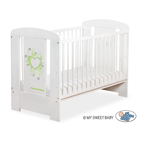 Ledikant 120x60 cm - Chic Wit