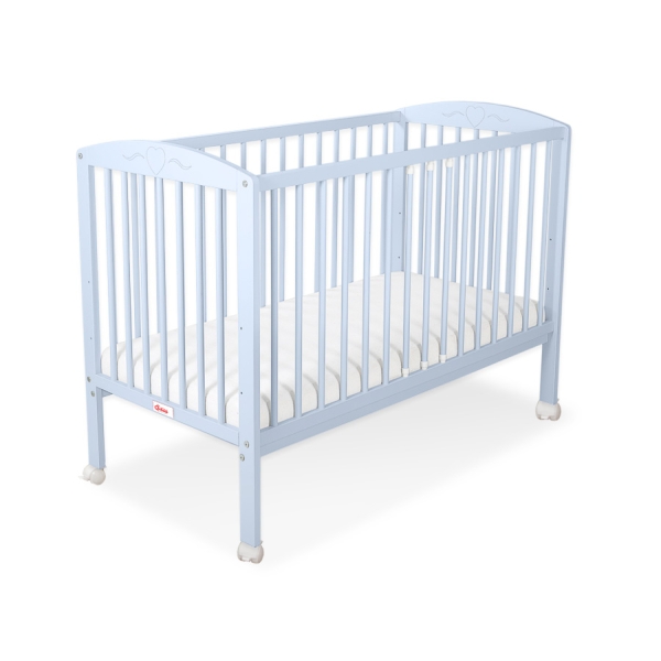 Ledikant 120x60 cm - Harten Blauw