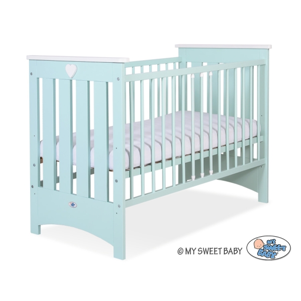 Ledikant 120x60 cm - Lorenzo III Mint