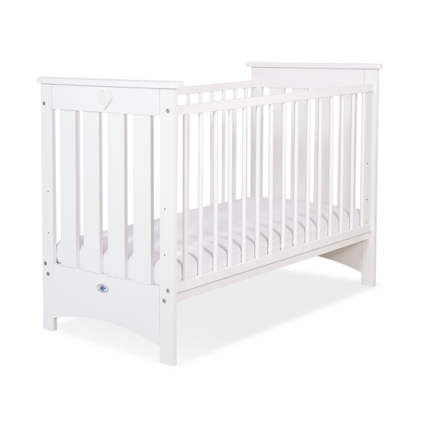 Ledikant 120x60 cm - Lorenzo III Wit
