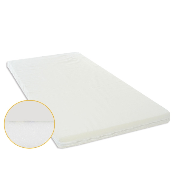 Ledikant 120x60 cm - Lorenzo III Wit Pastelroze