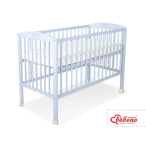 Ledikant   120x60cm Blauw