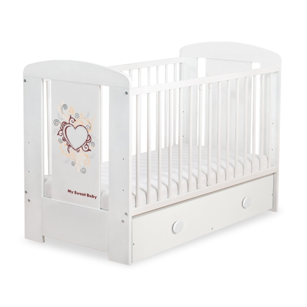 Ledikant  met Lade 120x60 cm - Chic MAXI