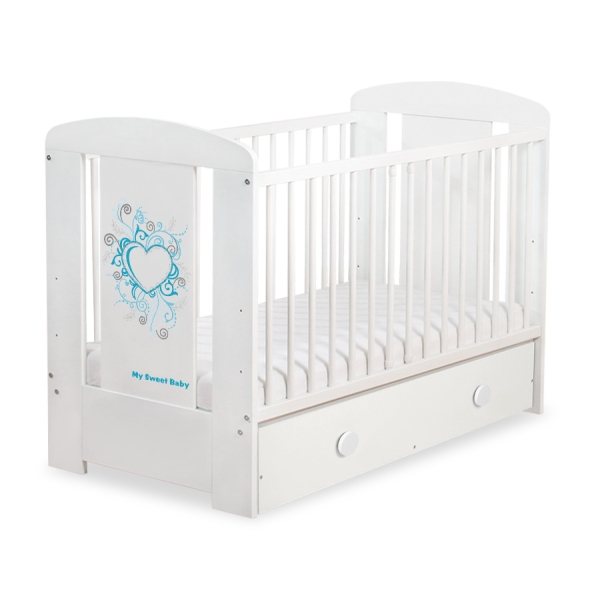 Ledikant  met Lade 120x60 cm - Chic MAXI