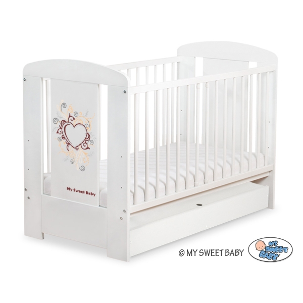 Ledikant  met Lade 120x60 cm - Chic STANDARD