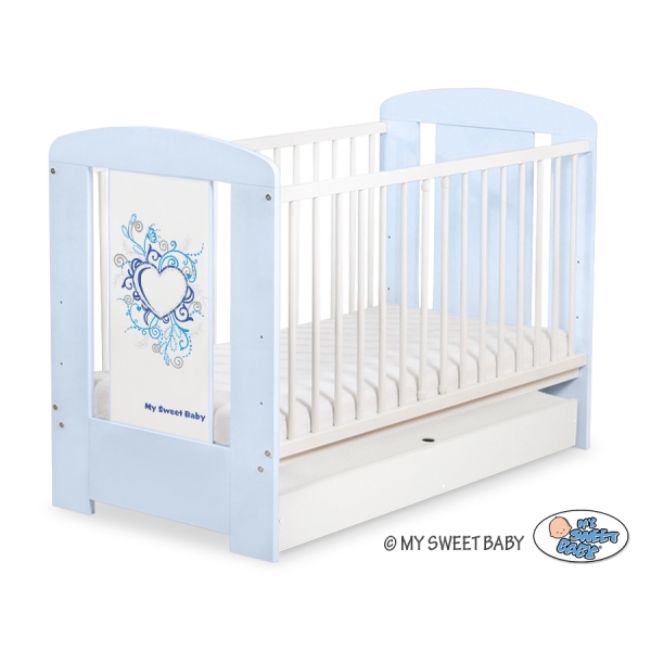 Ledikant  met Lade 120x60 cm - Chic STANDARD