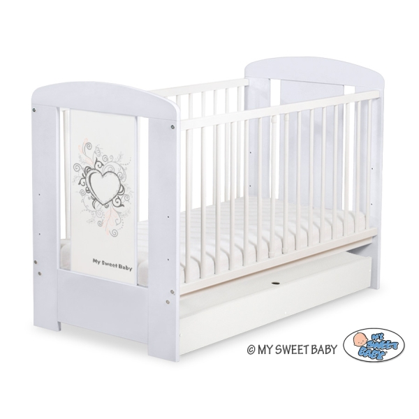 Ledikant  met Lade 120x60 cm - Chic STANDARD