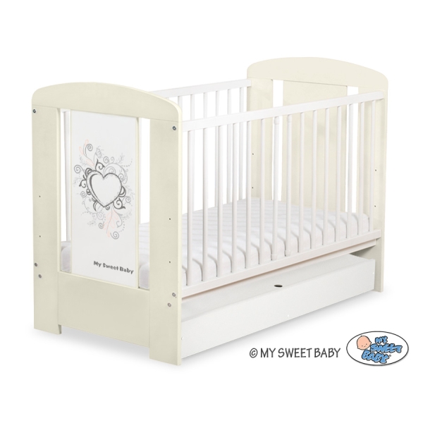 Ledikant  met Lade 120x60 cm - Chic STANDARD