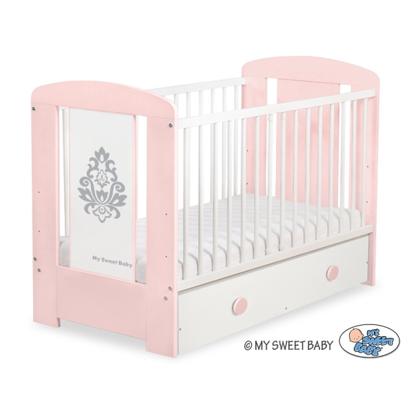 Ledikant met Lade 120x60 cm - Glamour MAXI Glamour