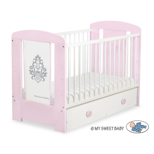 Ledikant met Lade 120x60 cm - Glamour MAXI Glamour